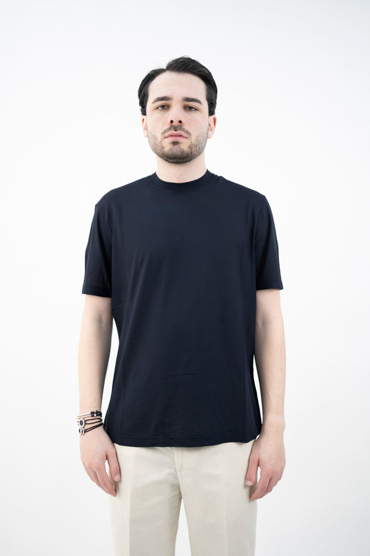 T-SHIRT TSMC/JCREPE BLU U890 Filippo De Lurentiis