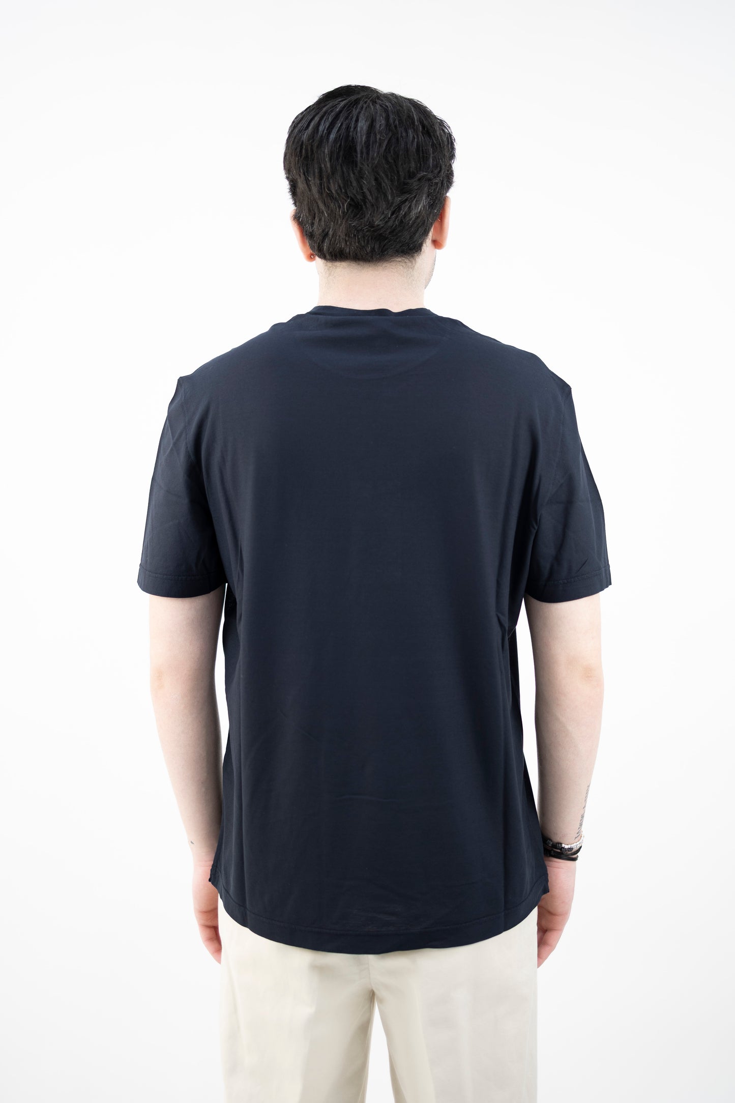 T-SHIRT TSMC/JCREPE BLU U890 Filippo De Lurentiis