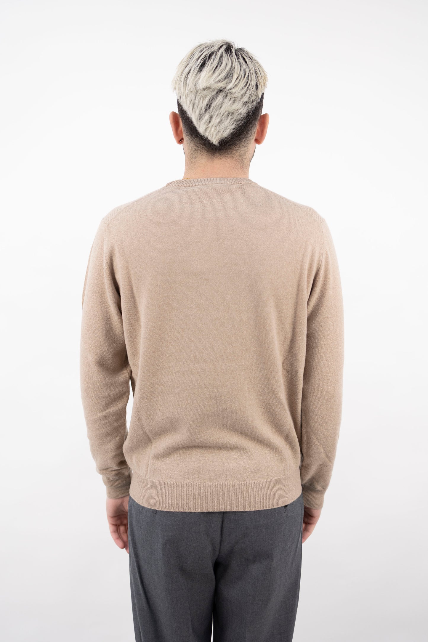 GIROCOLLO LANA&CASHMERE SABBIA GC1ML WC12R 061 Filippo De Lurentiis