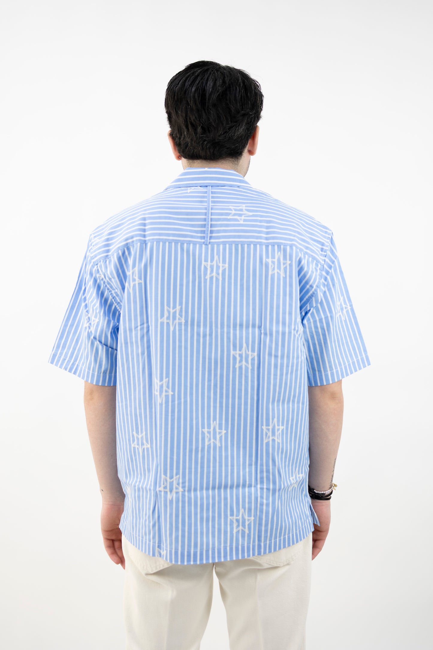 CAMICIA BOWLING CON RICAMI VINCENT/3K080 R151 New York Resident