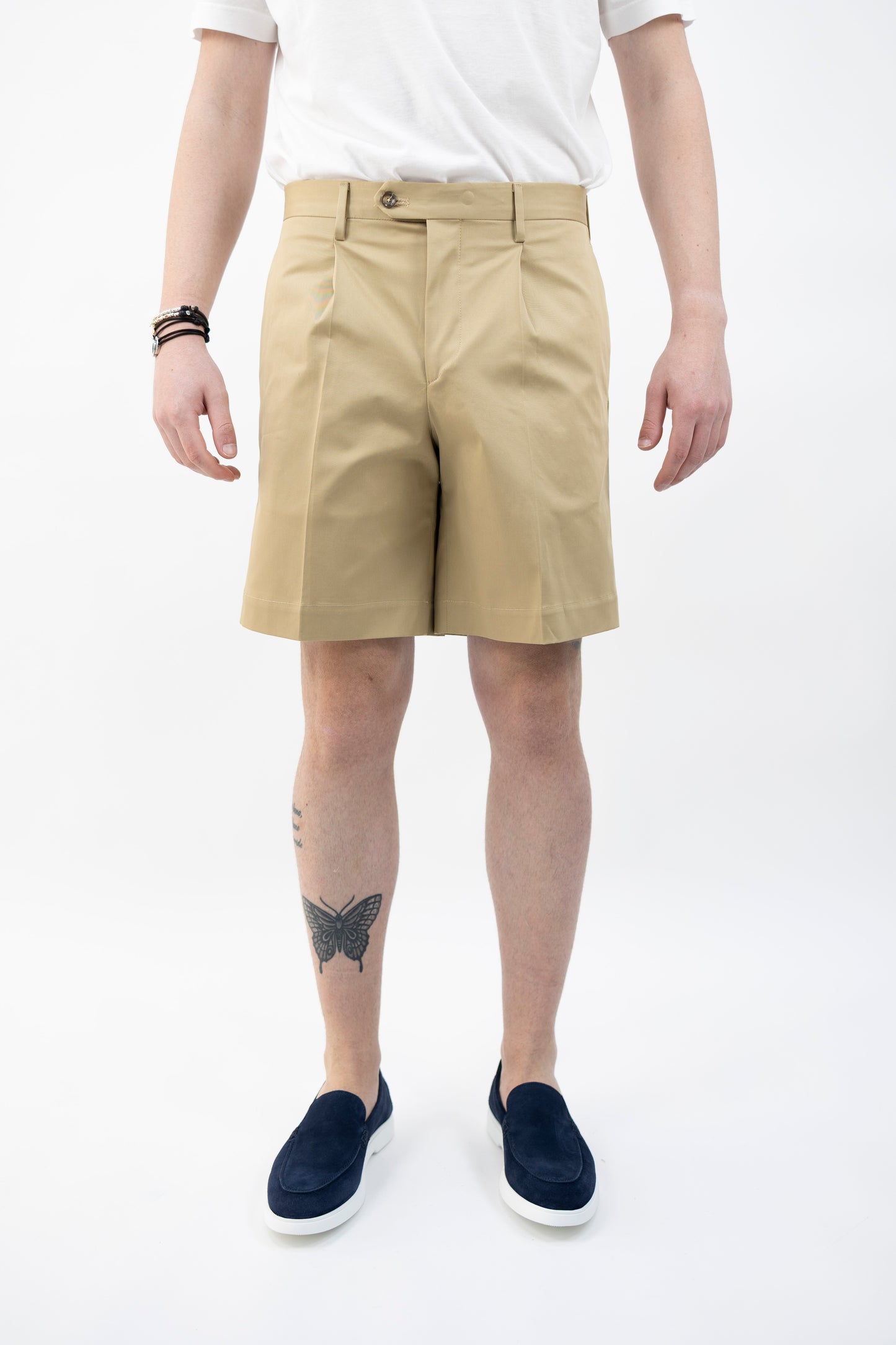 BERMUDA JAVASQD BEIGE 300100 043 Quattro decimi BY Briglia