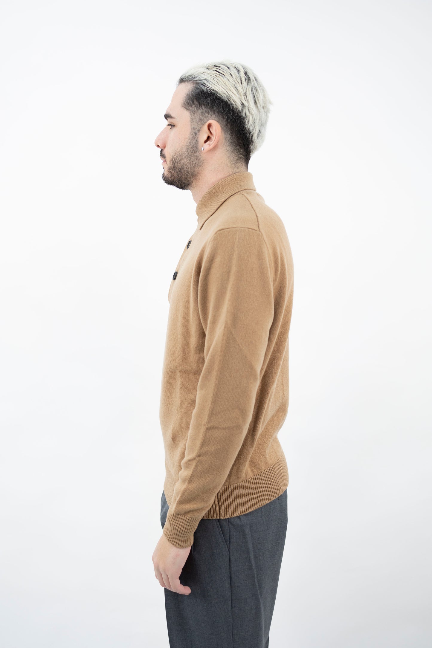 POLO IN LANA&CASHMERE CAMMELLO PL3ML WC7R 045 Filippo De Lurentiis