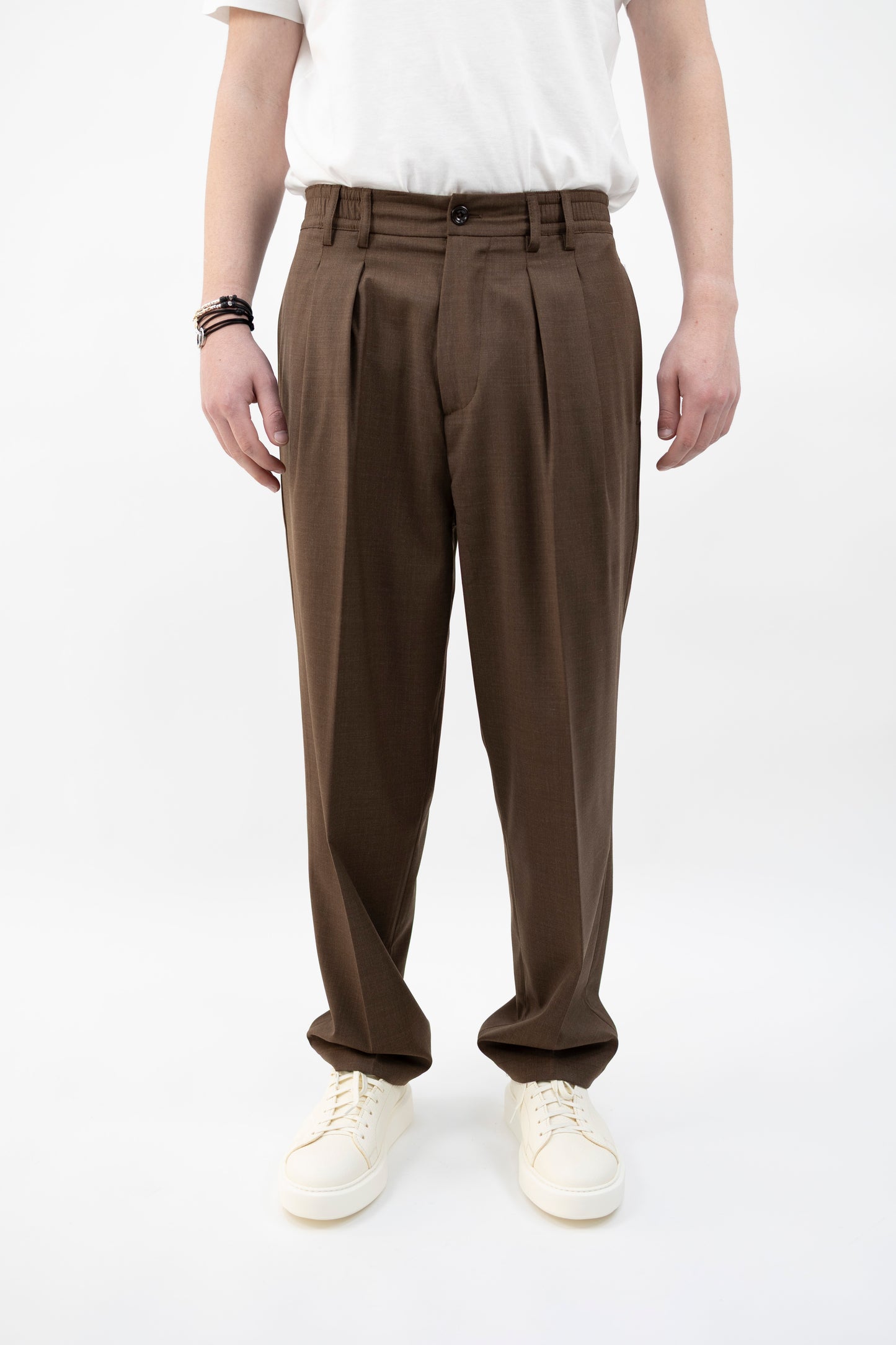 PANTALONE NORFOLK/71071 03 MARRONE New York Resident