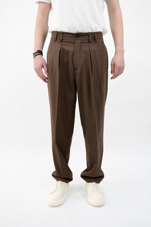 PANTALONE NORFOLK/71071 03 MARRONE New York Resident