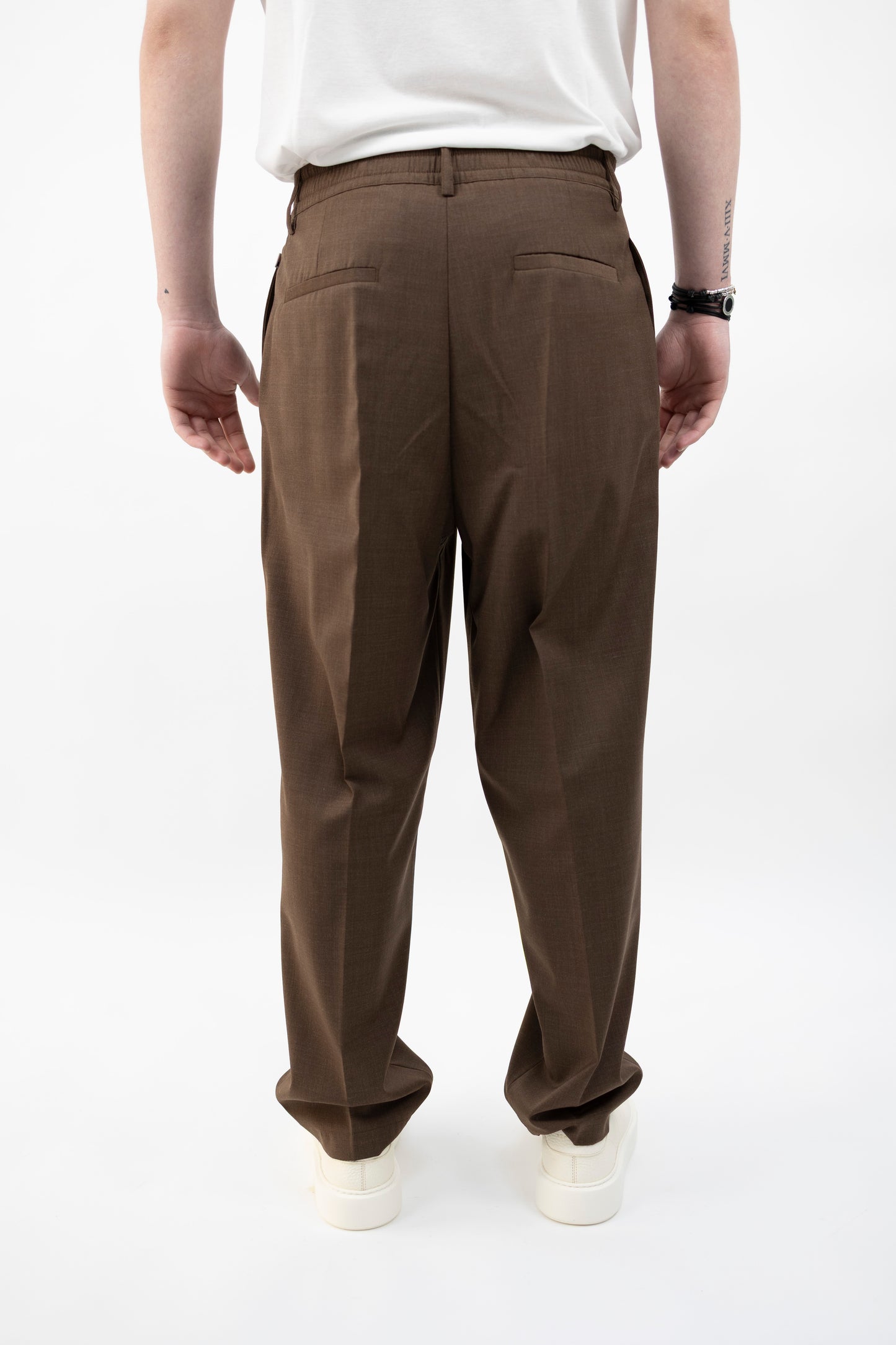 PANTALONE NORFOLK/71071 03 MARRONE New York Resident