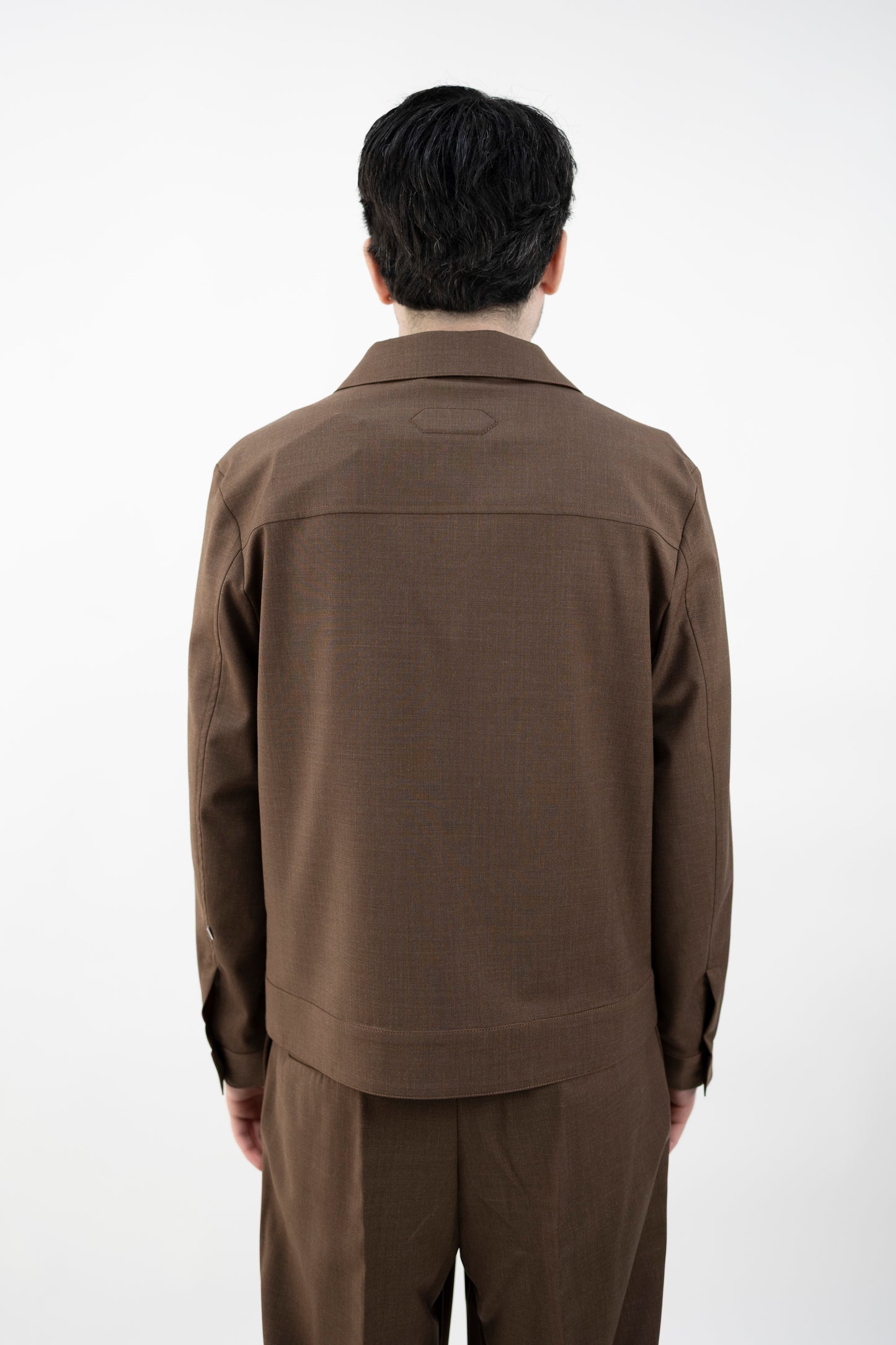 GIACCA OVERSHIRT COLUMBUS/71071 03 MARRONE New York Resident