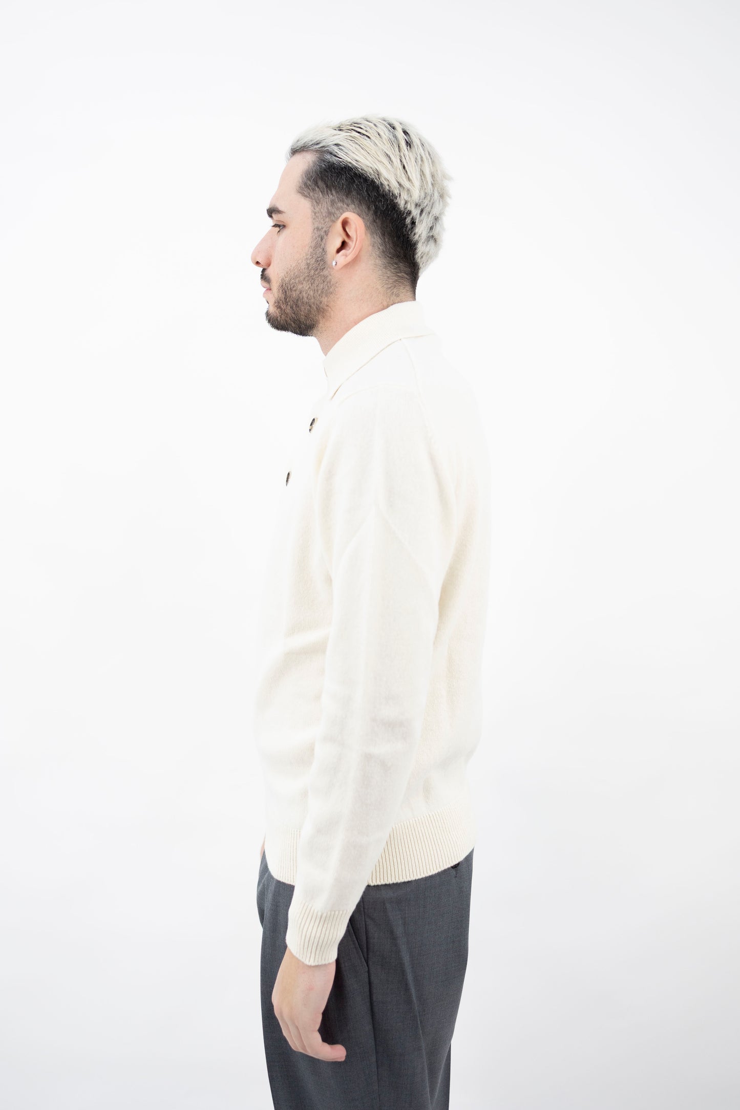 POLO IN LANA&CASHMERE LATTE PL3ML WC7R 020 Filippo De Lurentiis