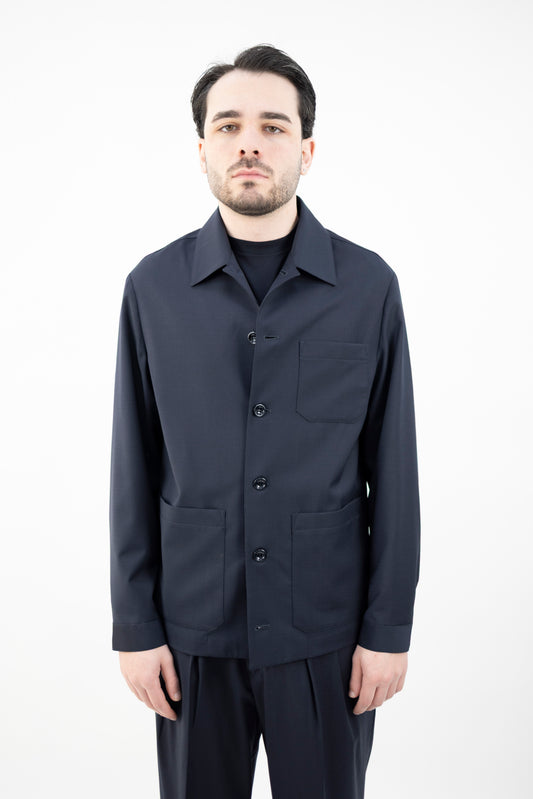 GIACCA OVERSHIRT PHOENIX/71071 01 BLU  New York Resident