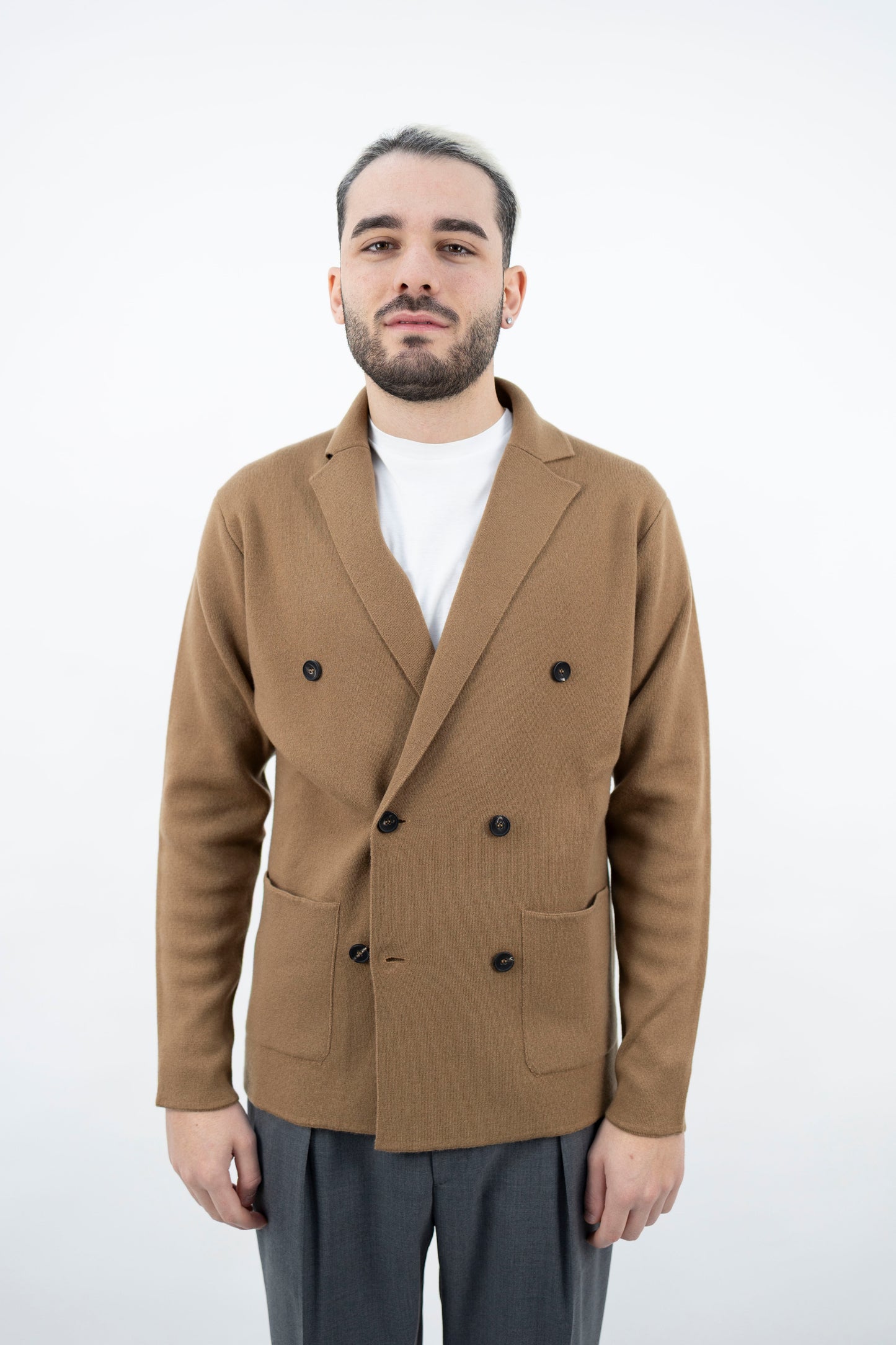 GICCA DOPPIOPETTO LANA&CASHMERE CAMMELLO RJMLDPT WC12D 050 Filippo De Lurentiis