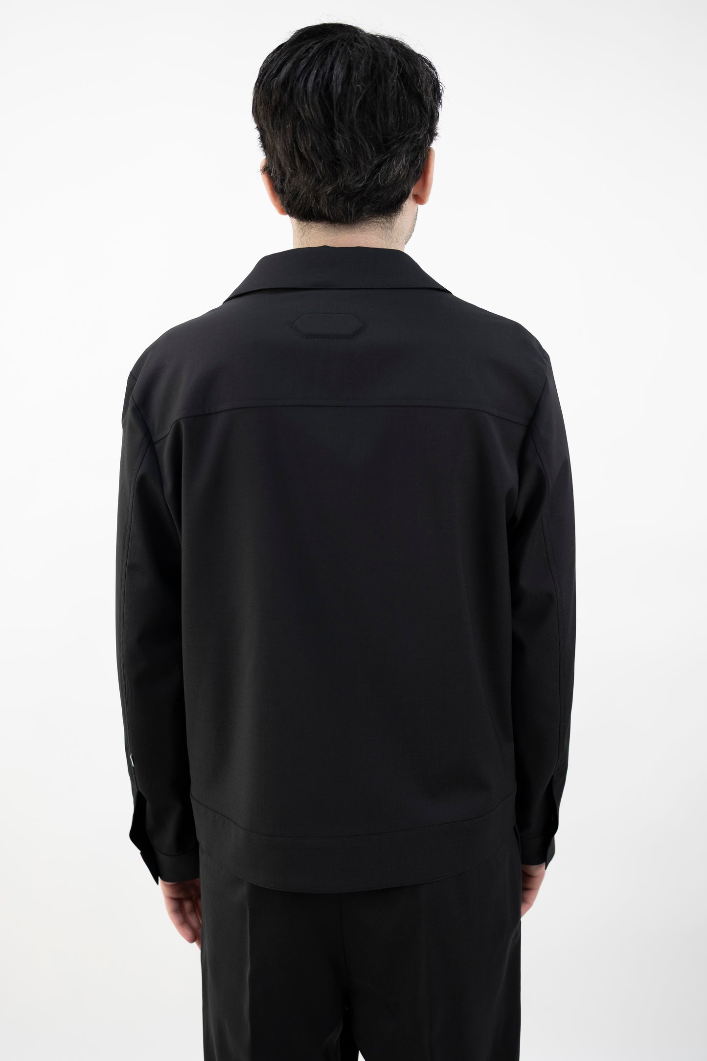 GIACCA OVERSHIRT COLUMBUS/71071 02 NERA New York Resident