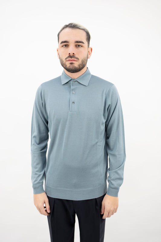 POLO CARTA DA ZUCCHERO LANA SUPER FINE PL1MLPAR/RM16R 510 Filippo De Lurentiis