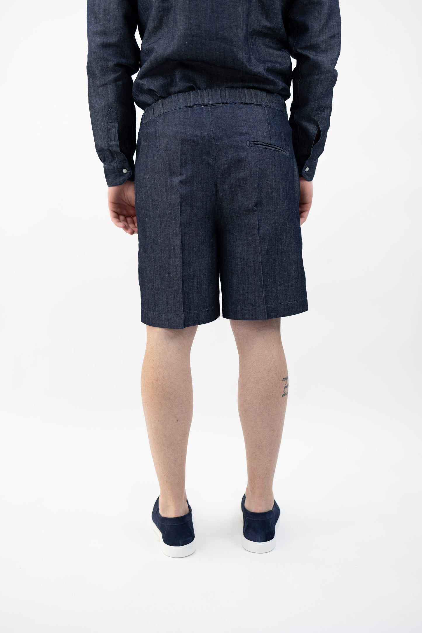 BERMUDA CIL18 PAJAMA WESTERN BLUE InLinum