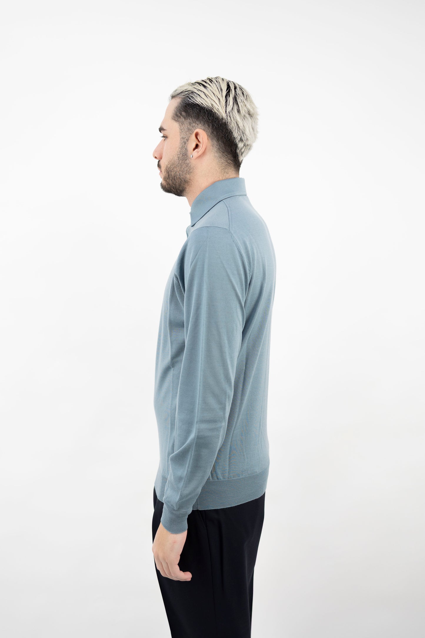 POLO CARTA DA ZUCCHERO LANA SUPER FINE PL1MLPAR/RM16R 510 Filippo De Lurentiis