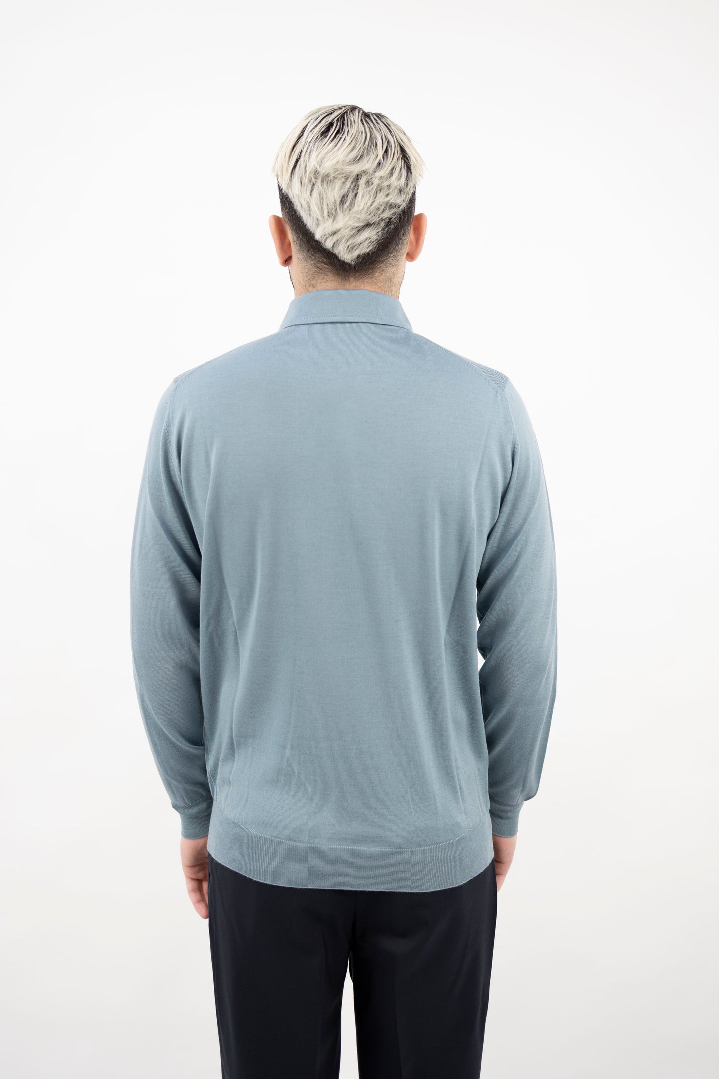 POLO CARTA DA ZUCCHERO LANA SUPER FINE PL1MLPAR/RM16R 510 Filippo De Lurentiis