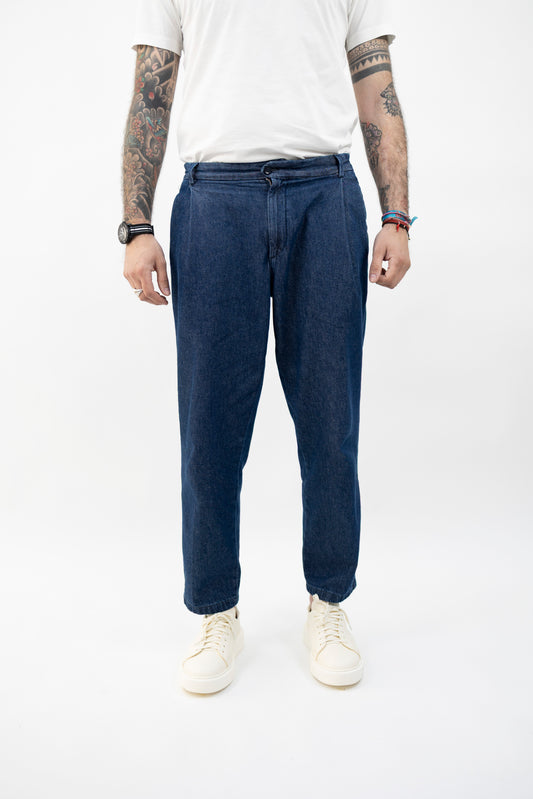 JEANS MANHATTANDQD BLU DENIM 300176 011 Quattro decimi BY Briglia