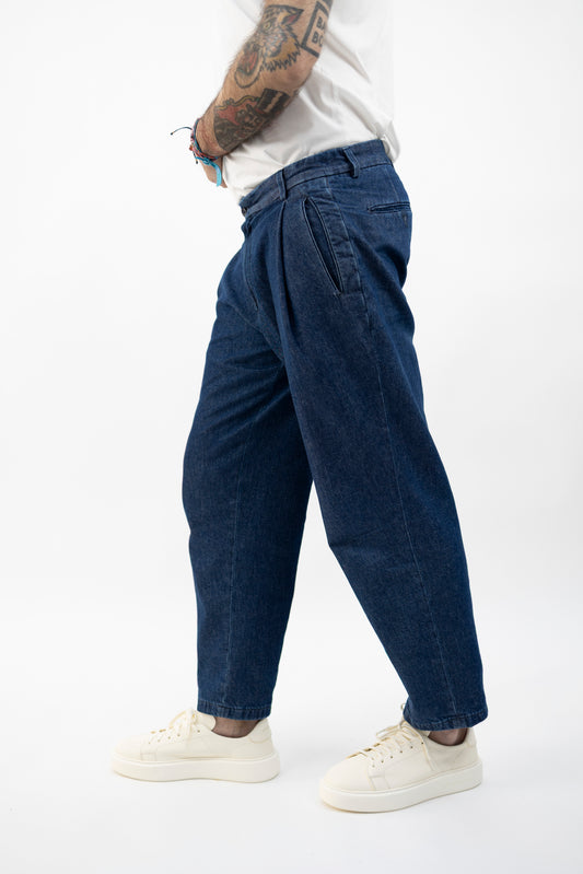 JEANS MANHATTANDQD BLU DENIM 300176 011 Quattro decimi BY Briglia