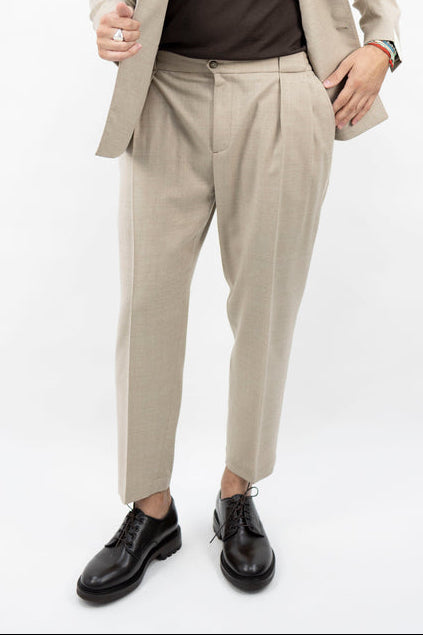 PANTALONE CLARENCE BEIGE 54513/4 8196 L.B.M.