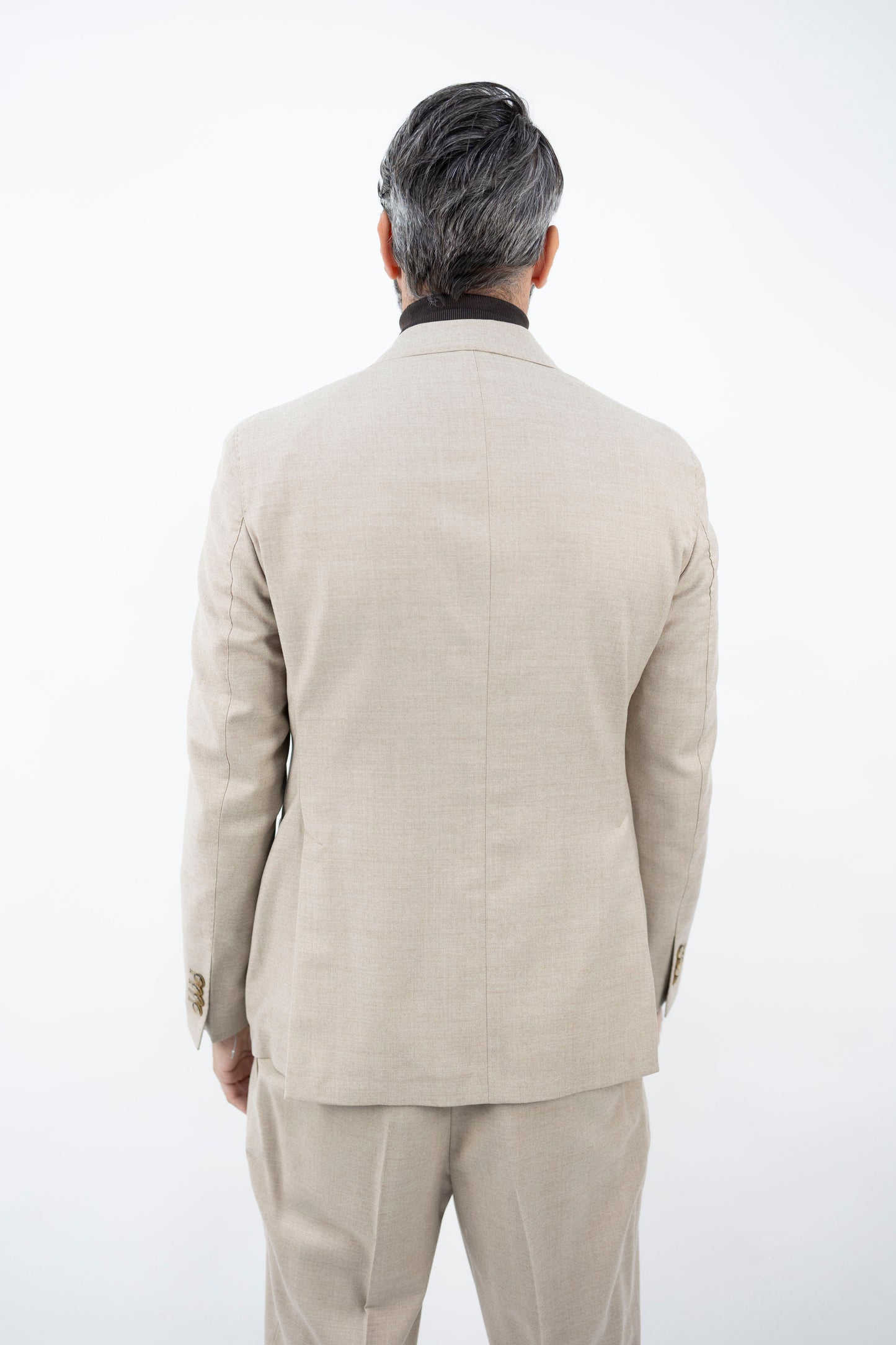 ABITO BEIGE IN LANA VERGINE 54513/4 L.B.M.