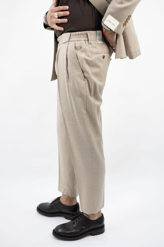 PANTALONE CLARENCE BEIGE 54513/4 8196 L.B.M.