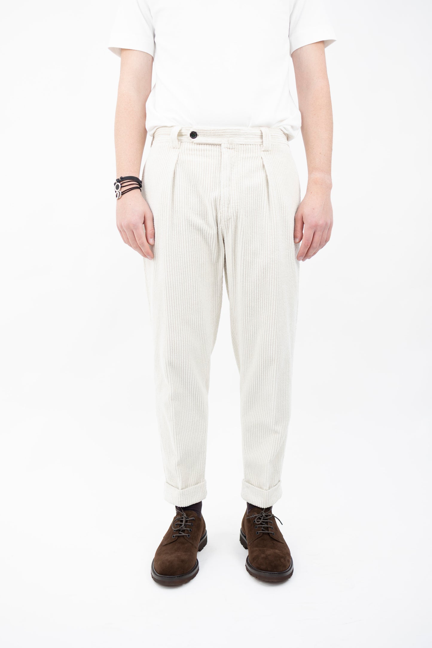 PANTALONE CHIAIA VELLUTO LATTE GD DV0001 802 BERWICH