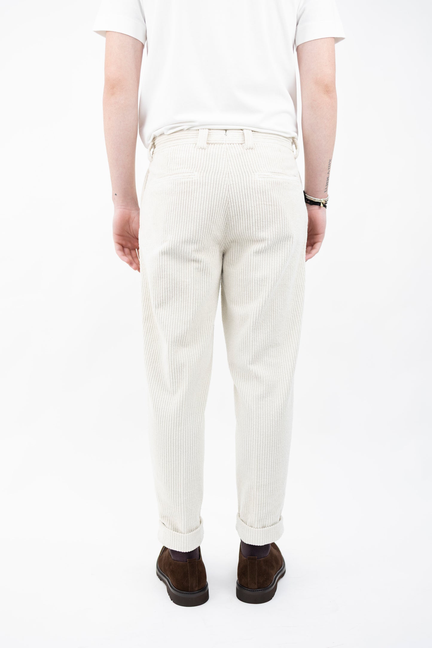 PANTALONE CHIAIA VELLUTO LATTE GD DV0001 802 BERWICH