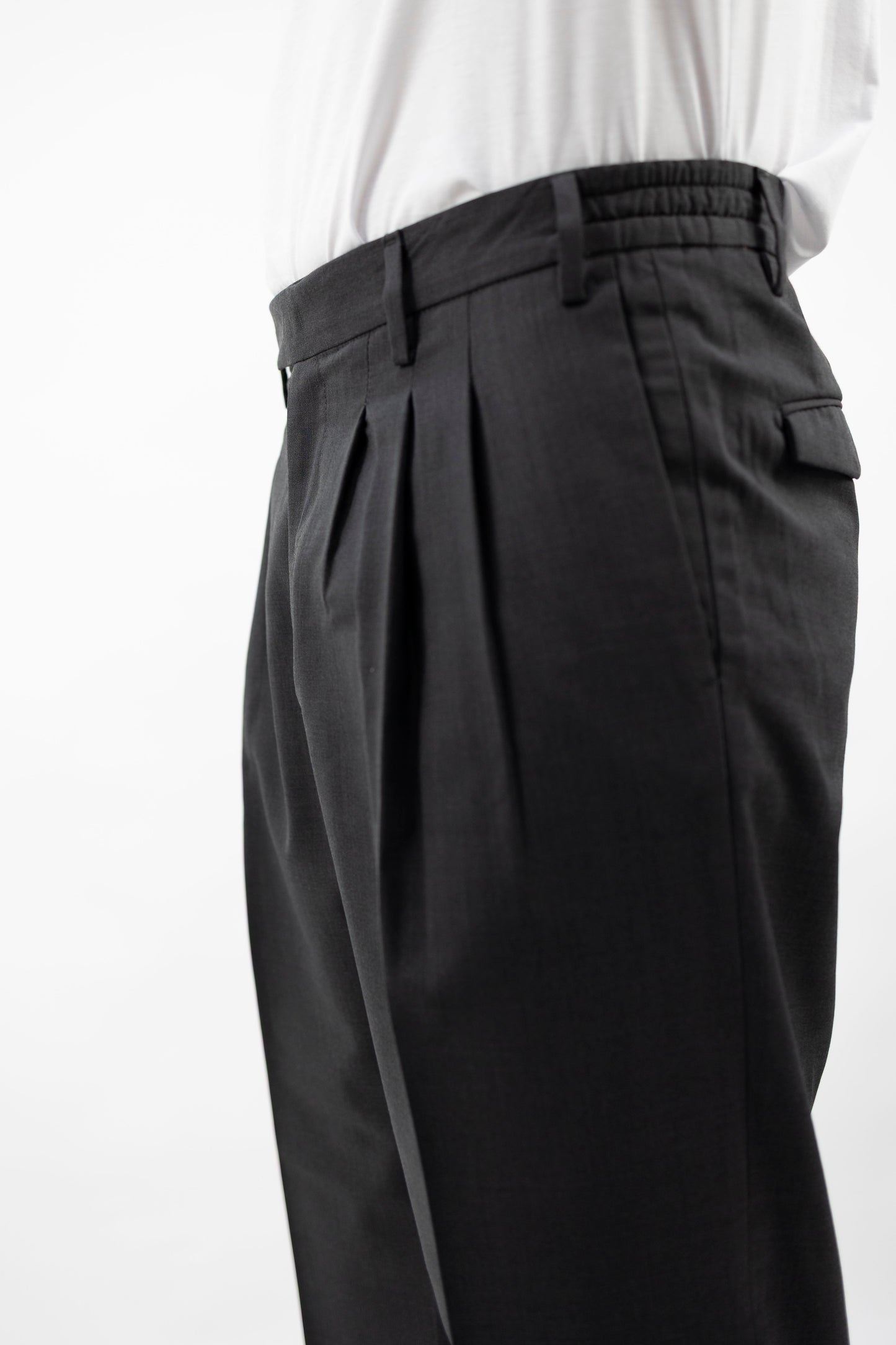 PANTALONE MISTO LANA GRIGIO ASTORIASQD 400100 080 Quattro decimi BY Briglia