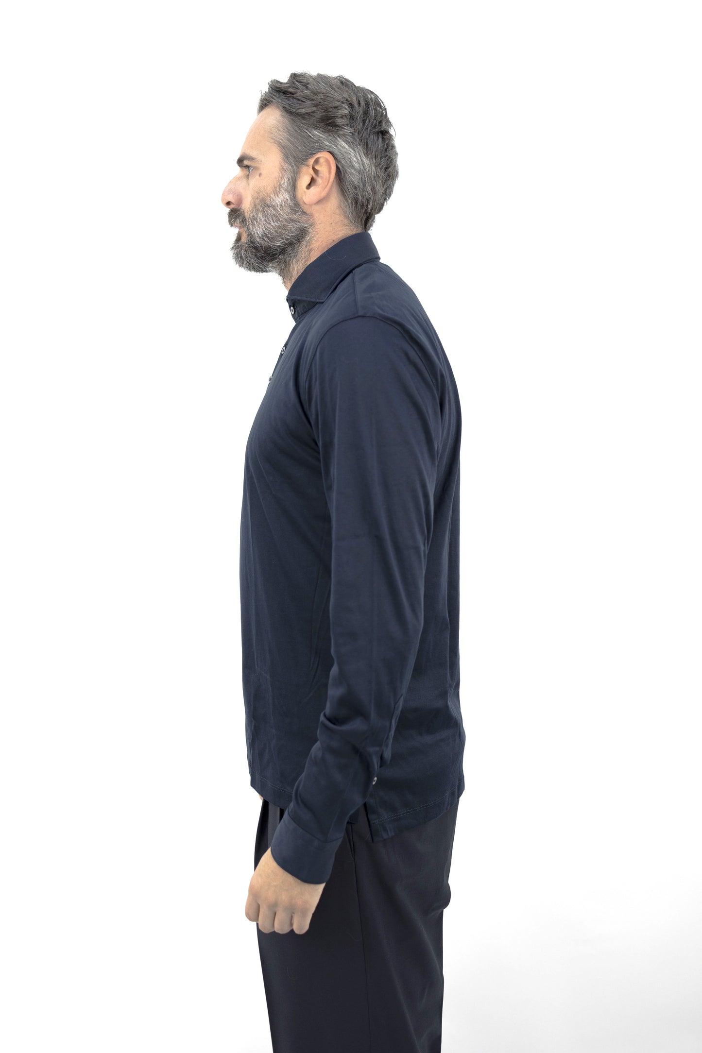 POLO IN JERSEY BLU SJGVBENUE1 GUGLIELMINOTTI