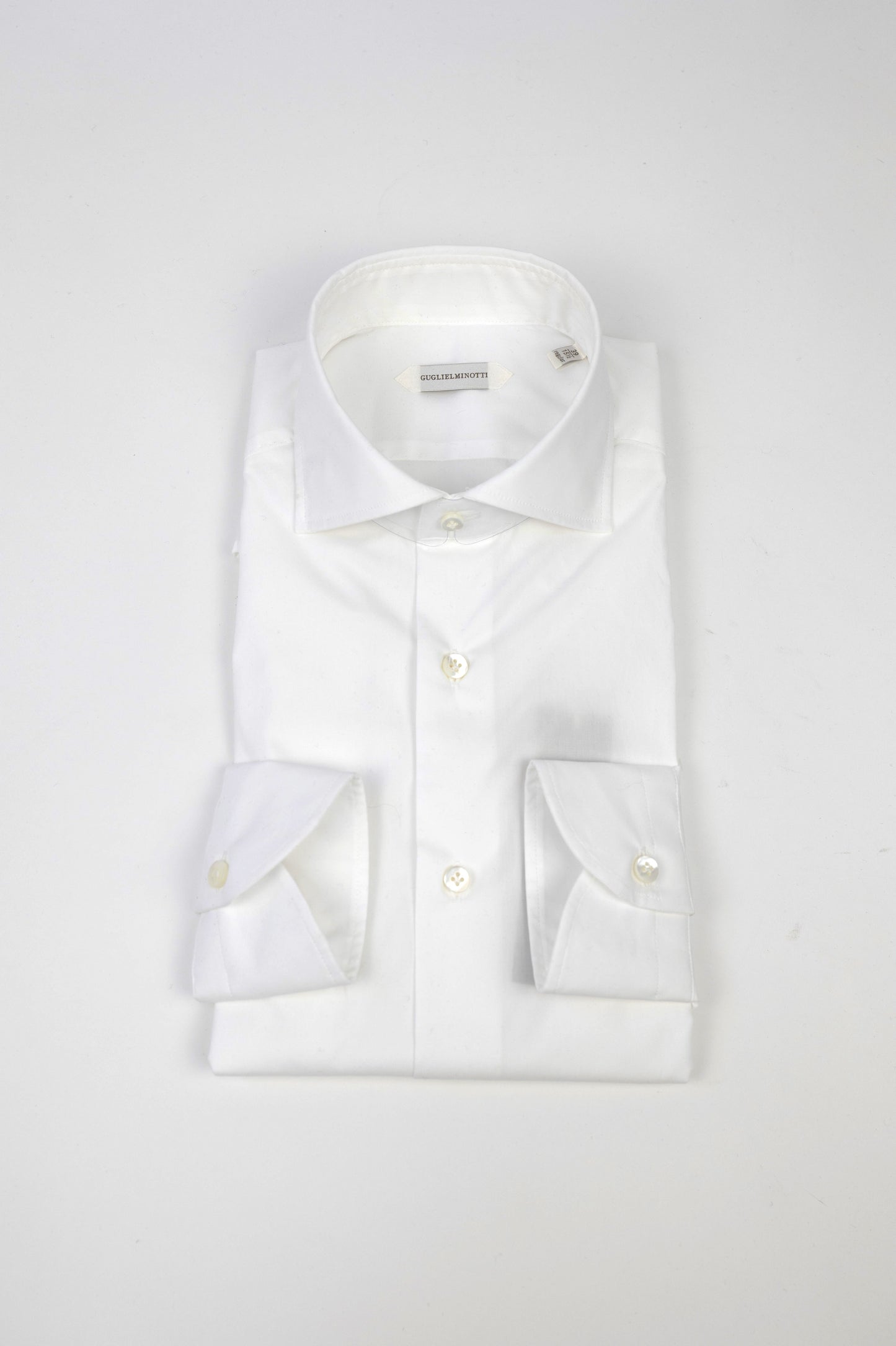 CAMICIA REGULAR BIANCA 1SRAGREUA1 GUGLIELMINOTTI