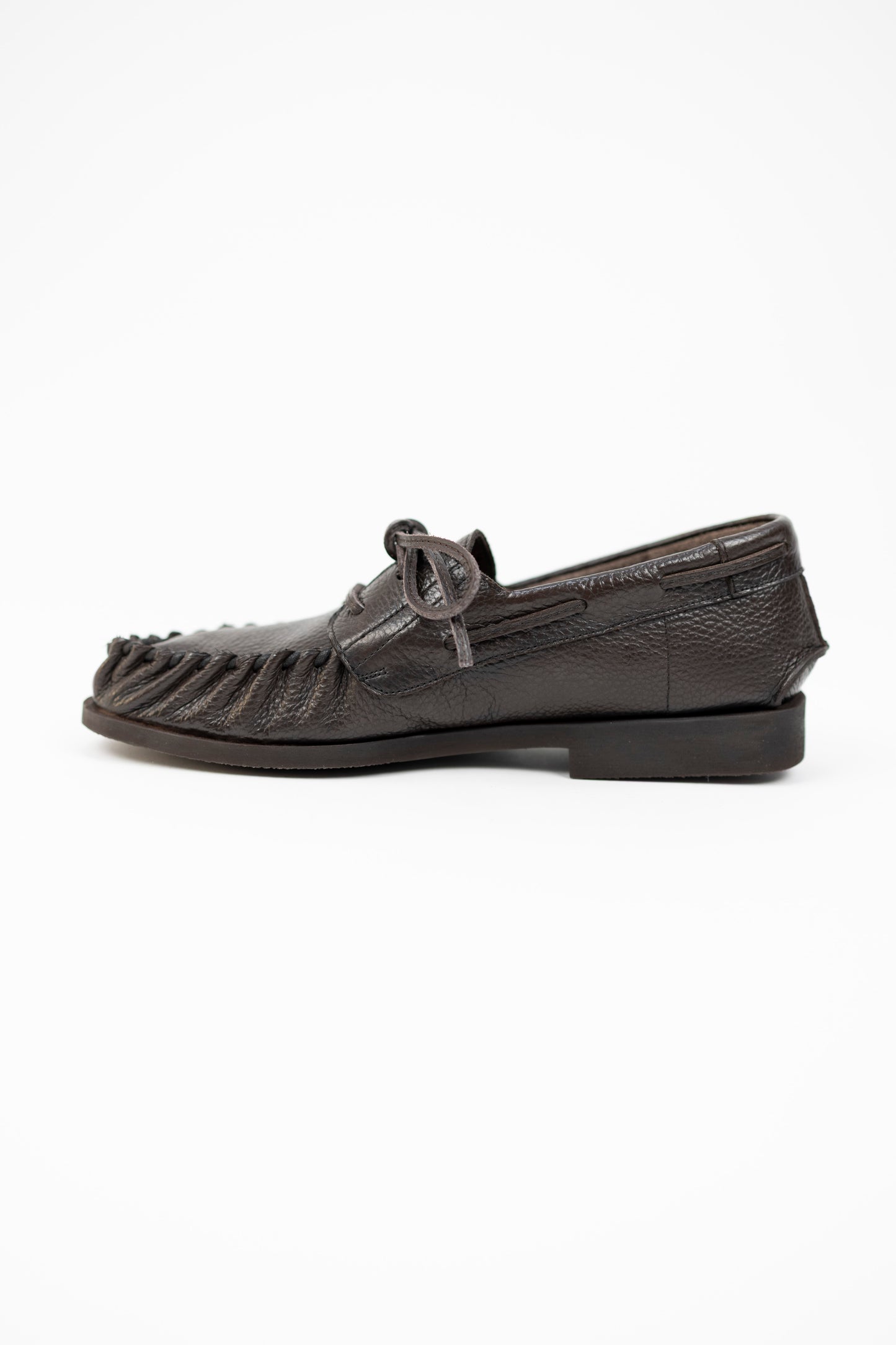 MOCASSINO INDIANINO IN PELLE MORO 69034 Alexander Hotto