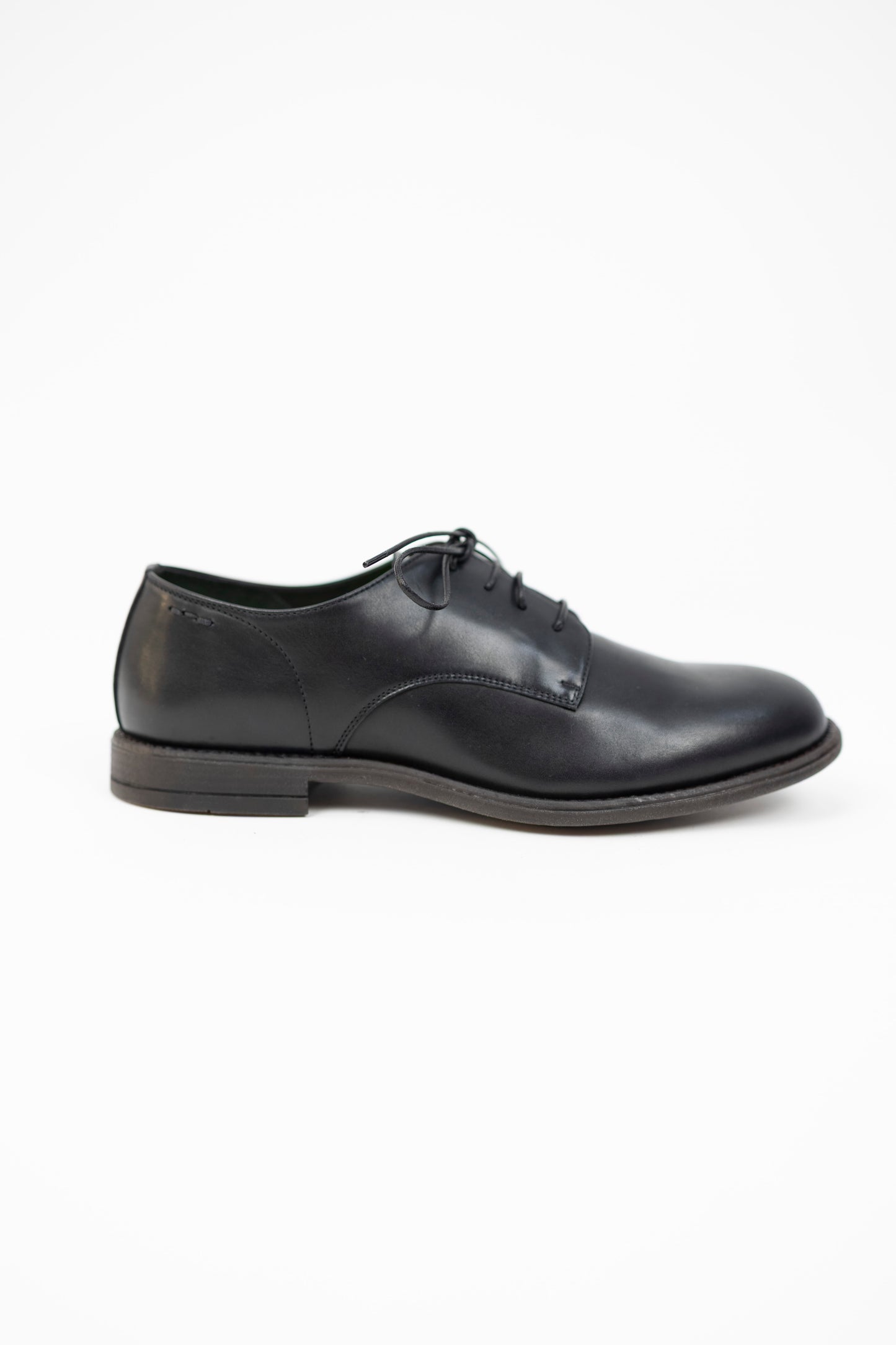SCARPA STRINGATA IN PELLE NERA 69007 Alexander Hotto