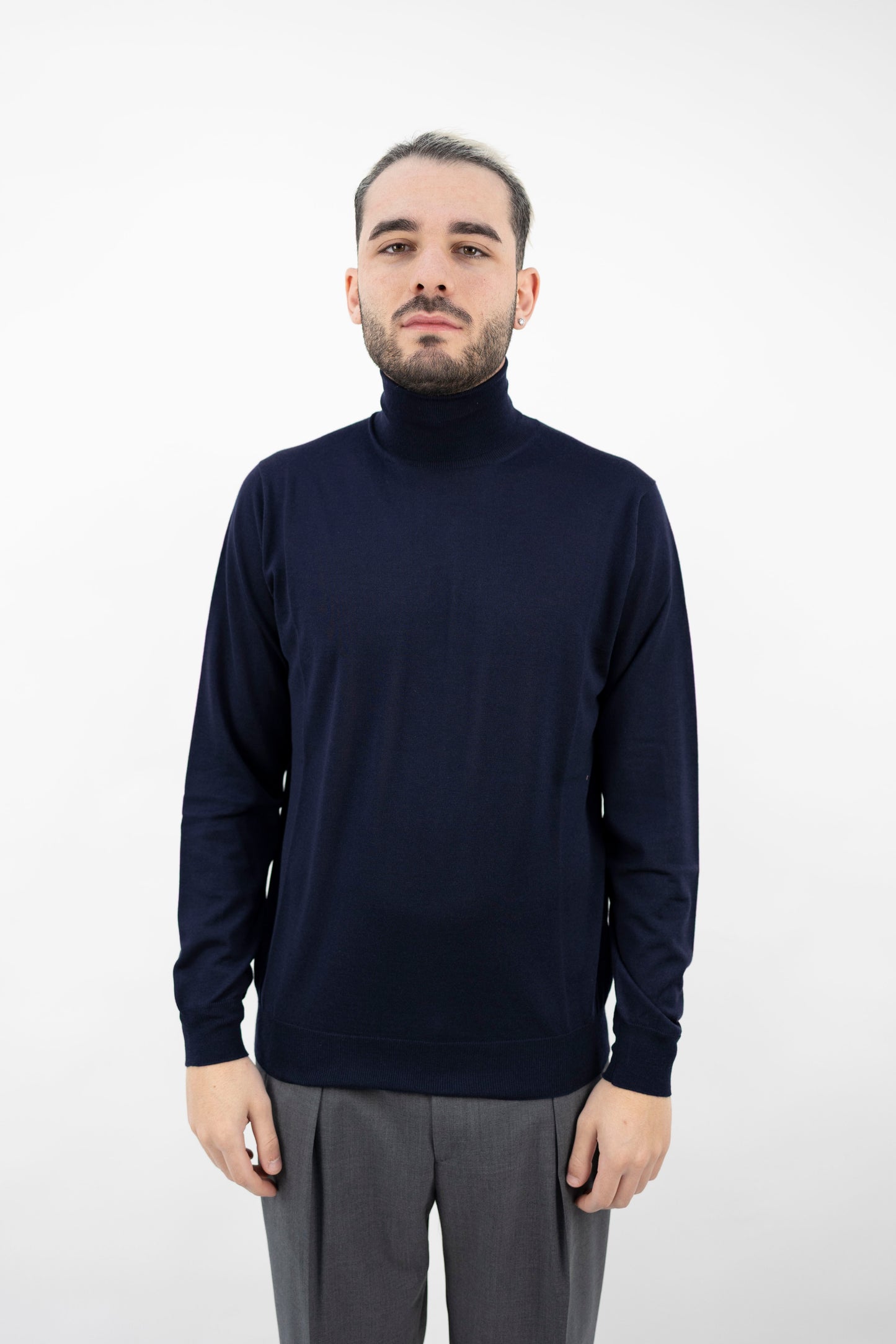 DOLCEVITA INDACO IN LANA SUPERFINE DV1ML/RM16R 880 Filippo De Lurentiis