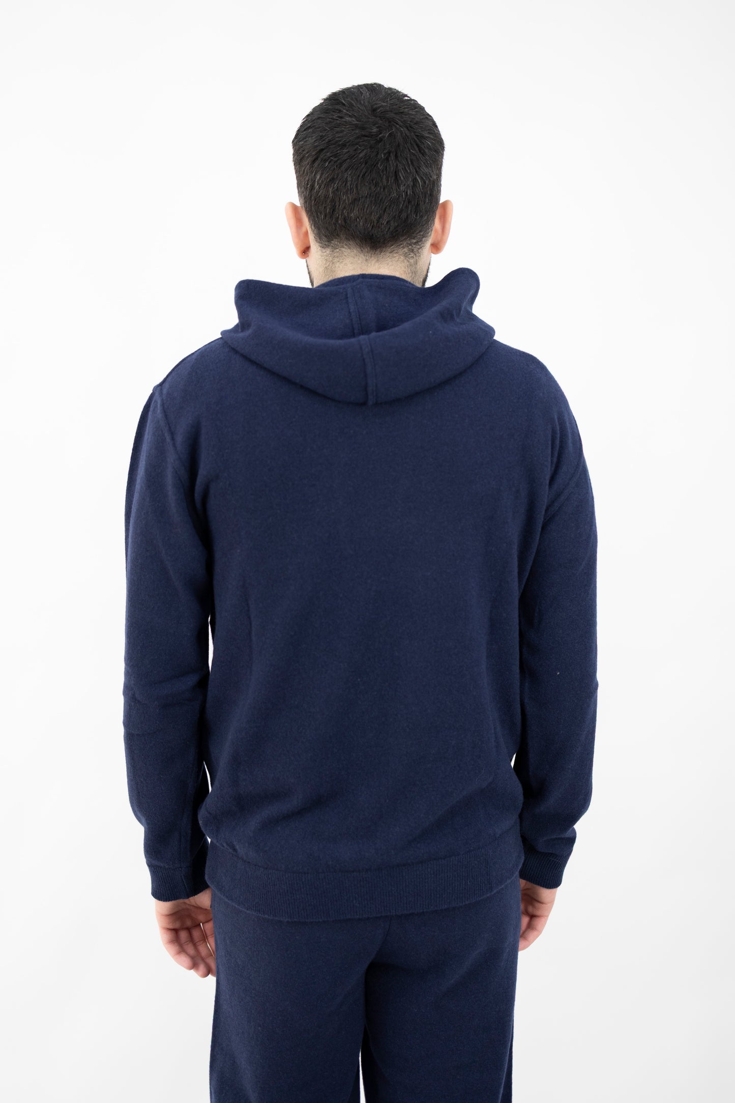 FELPA IN LANA&CASHMERE BLU DF0035 023 DANIELE FIESOLI