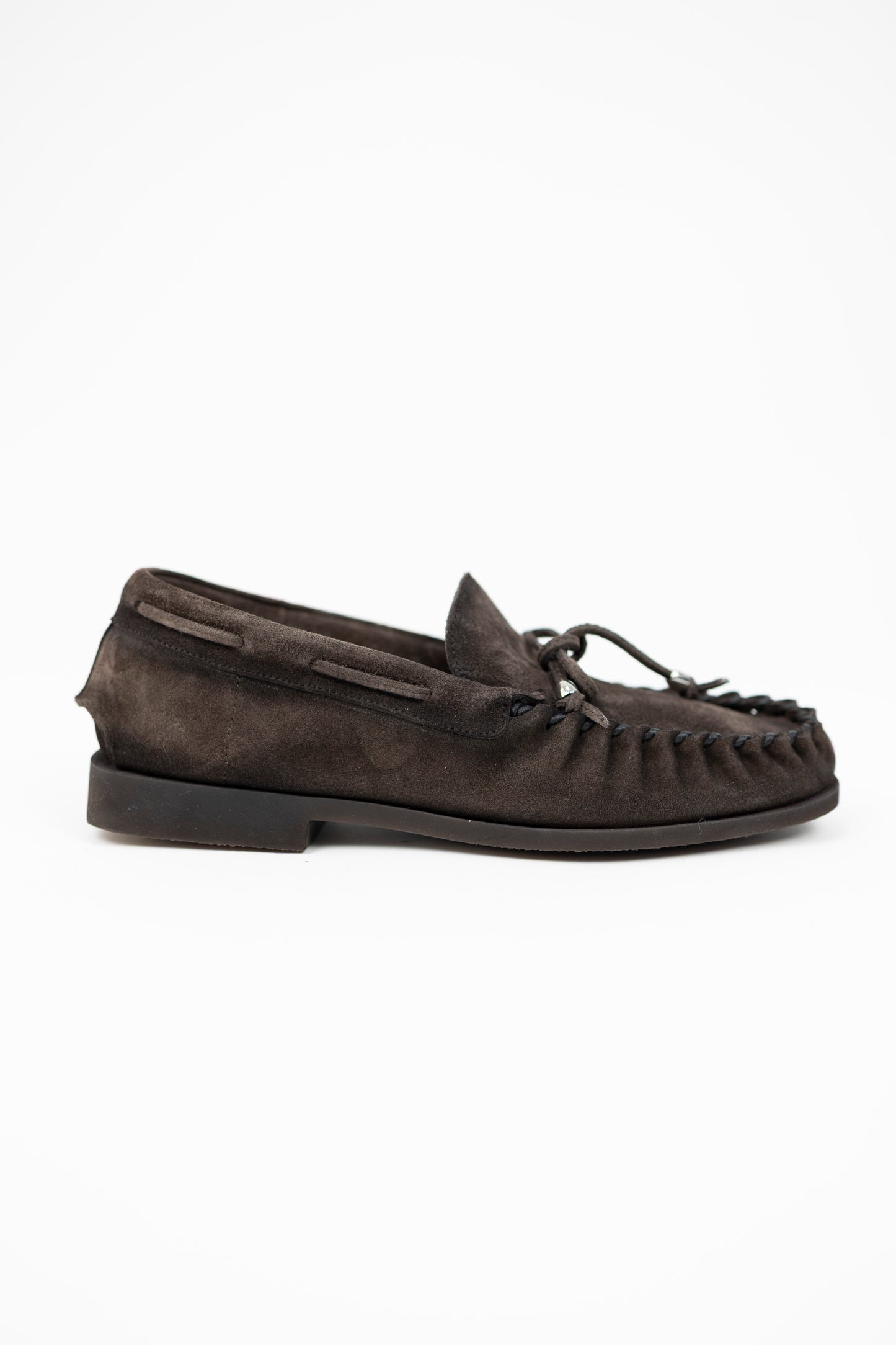 MOCASSINO INDIANINO SCAMOSCIATO MORO 69035 Alexander Hotto