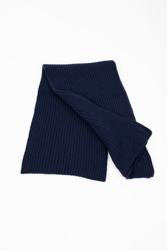 SCIARPA IN LANA&CASHMERE BLU DF7000 023  DANIELE FIESOLI