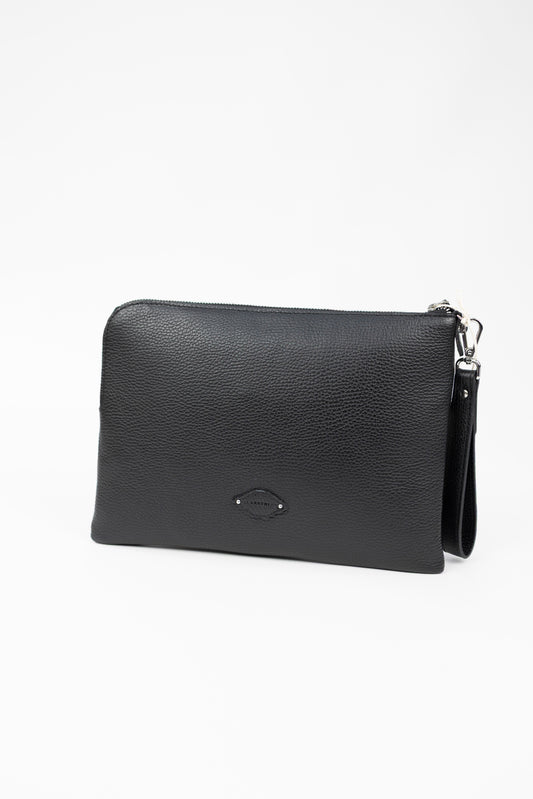 POCHETTE MANICO  CERVO NERO Alberto Luti