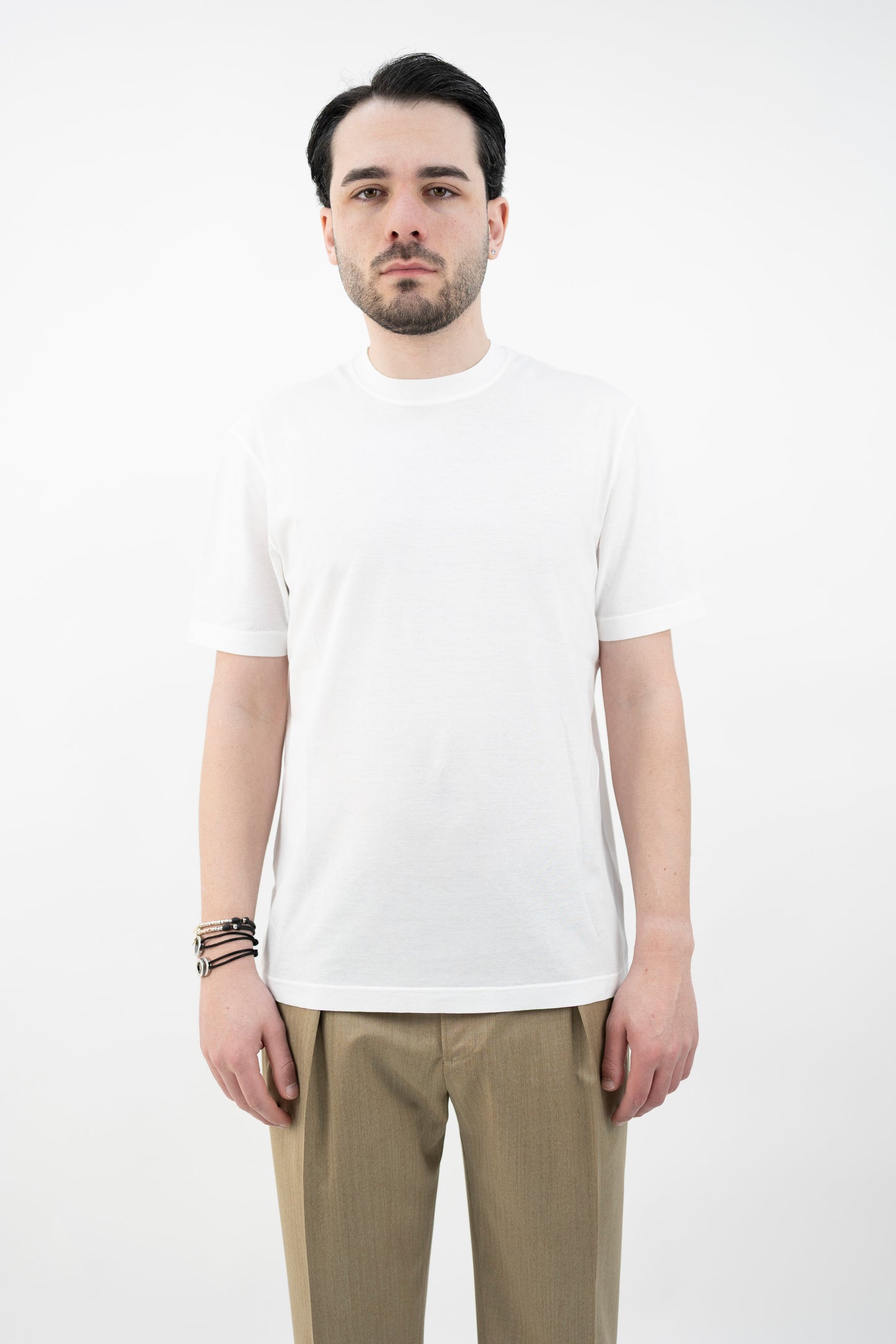 T-SHIRT TSMC/ JCREPE BIANCA U001 Filippo De Lurentiis