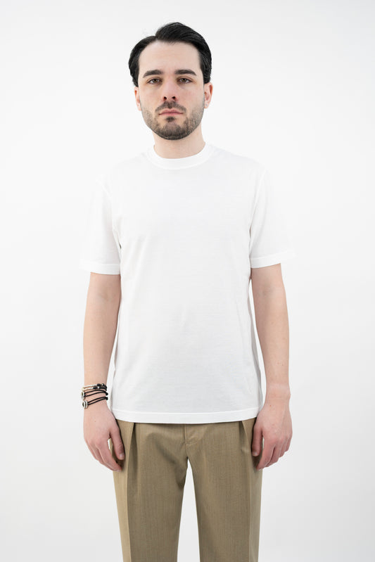 T-SHIRT TSMC/ JCREPE BIANCA U001 Filippo De Lurentiis