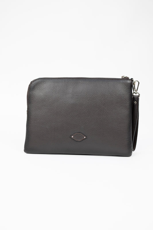 POCHETTE MANICO CERVO MORO Alberto Luti