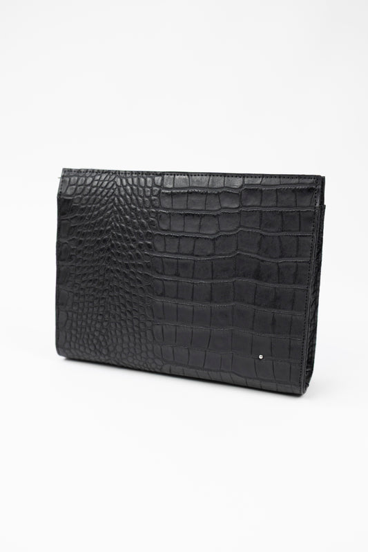 POCHETTE COCCO NERO Alberto Luti