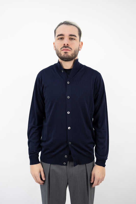 BLUSOTTO IN LANA INDACO BB1ML RM16R 880 Filippo De Lurentiis