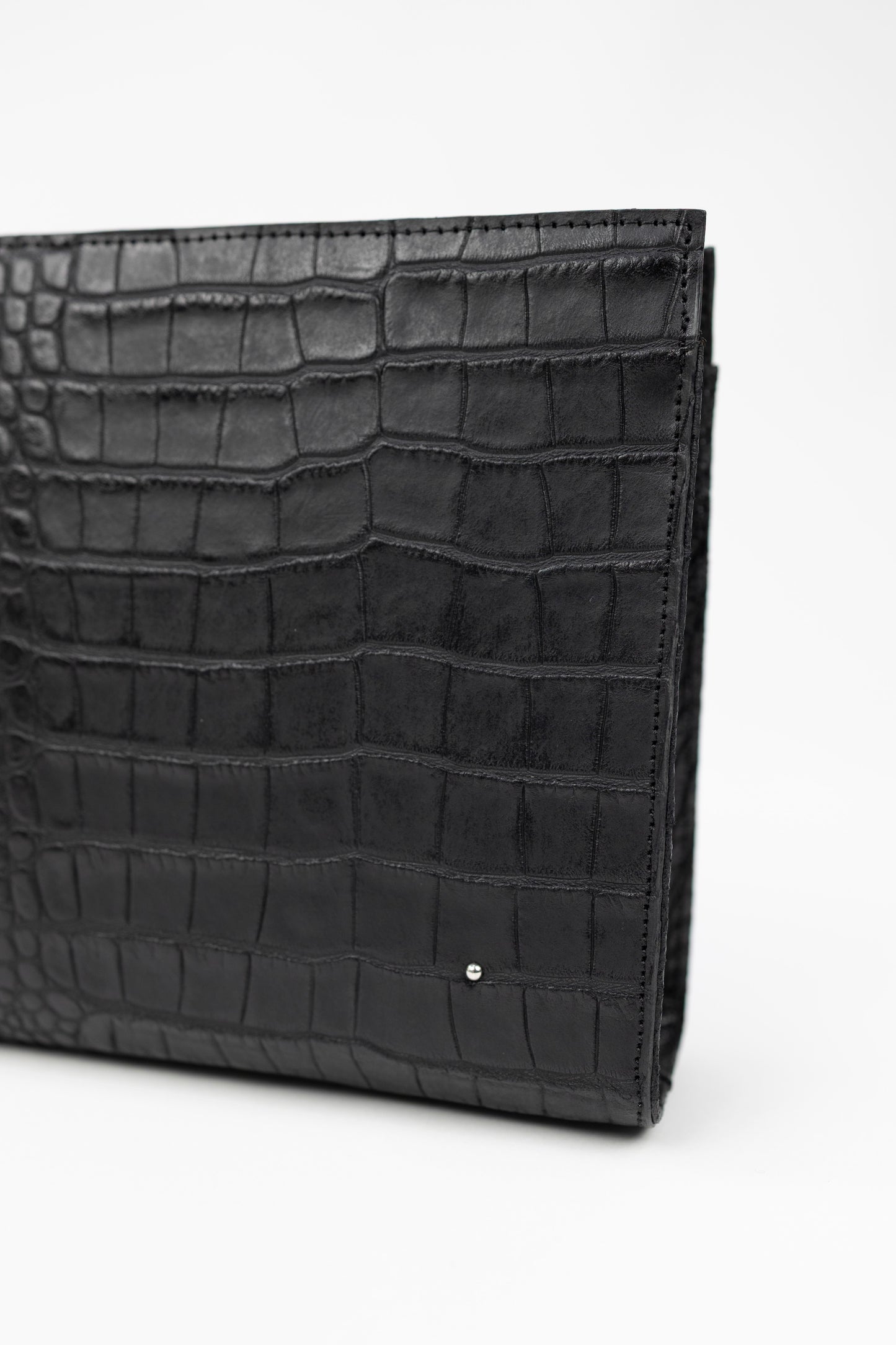 POCHETTE COCCO NERO Alberto Luti