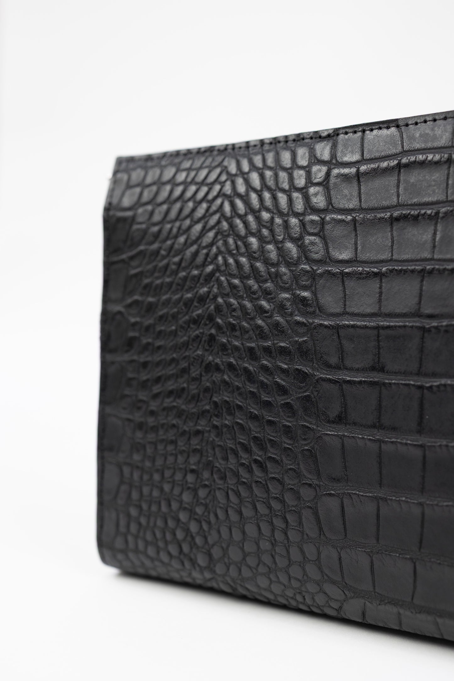 POCHETTE COCCO NERO Alberto Luti