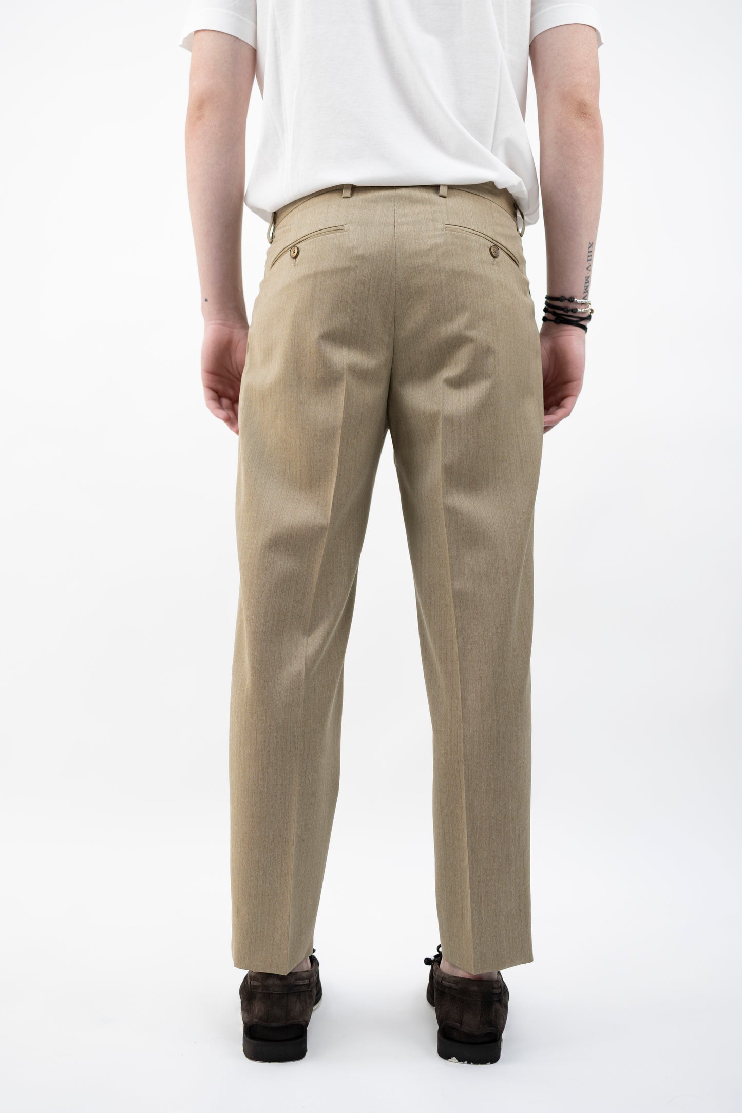 PANTALONE PORTOBELLOSQD SOLARO BEIGE 300181 043  Quattro decimi BY Briglia