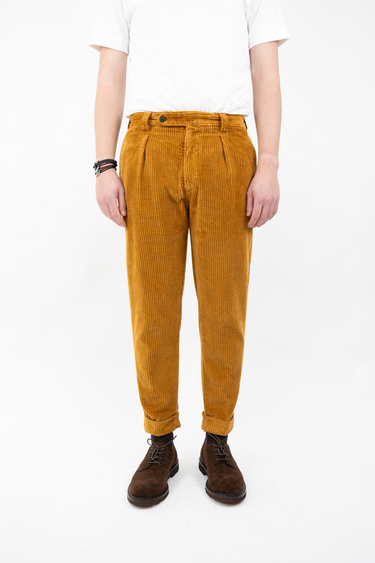 PANTALONE VELLUTO CHIAIABRONZO GD DV0001 405 BERWICH