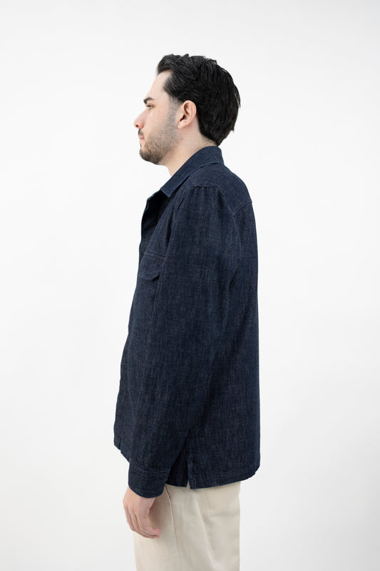 GIACCA OVER JACKET DENIM DAVIDQD 300104 011 Quattro decimi BY Briglia