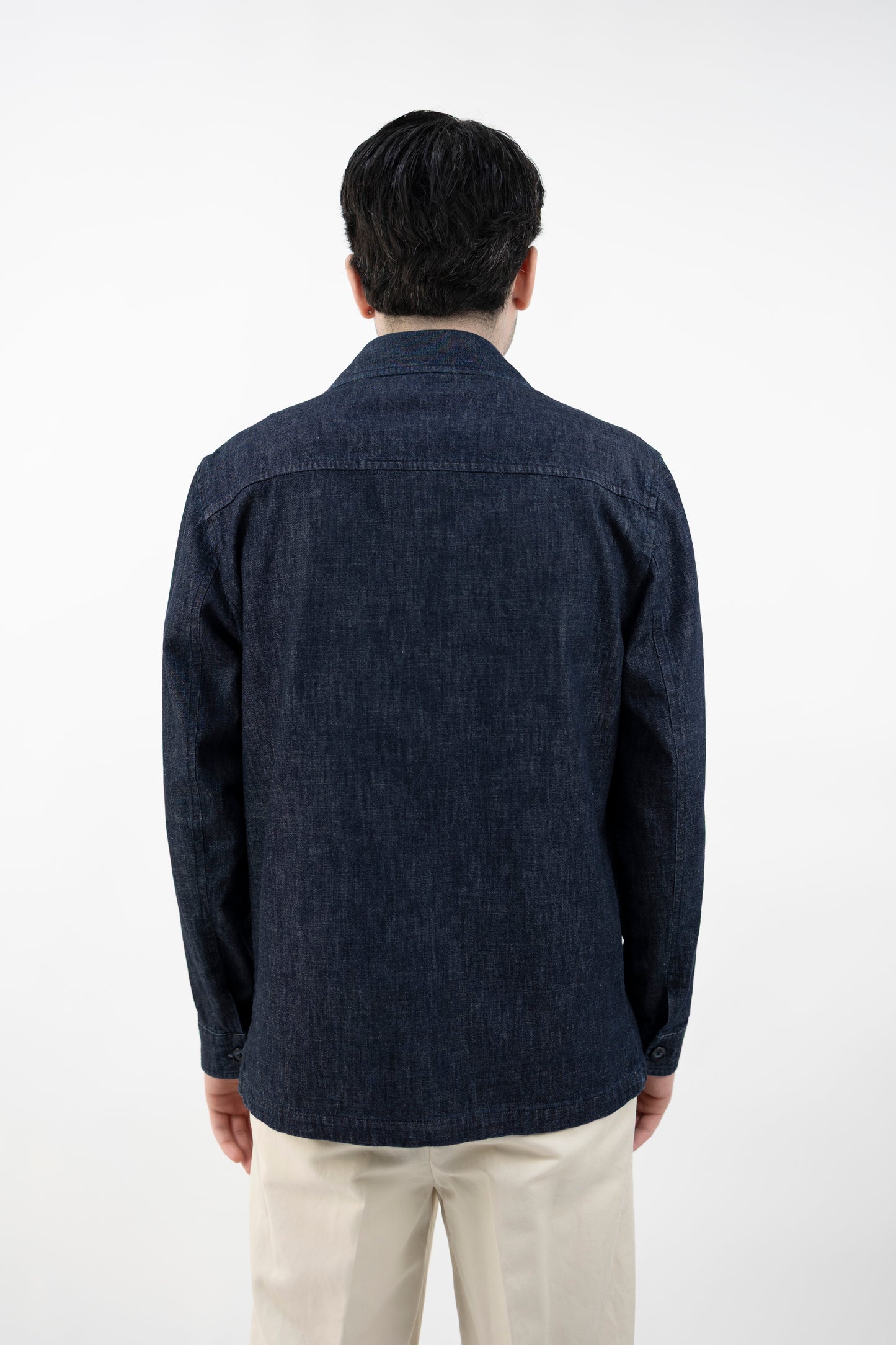 GIACCA OVER JACKET DENIM DAVIDQD 300104 011 Quattro decimi BY Briglia