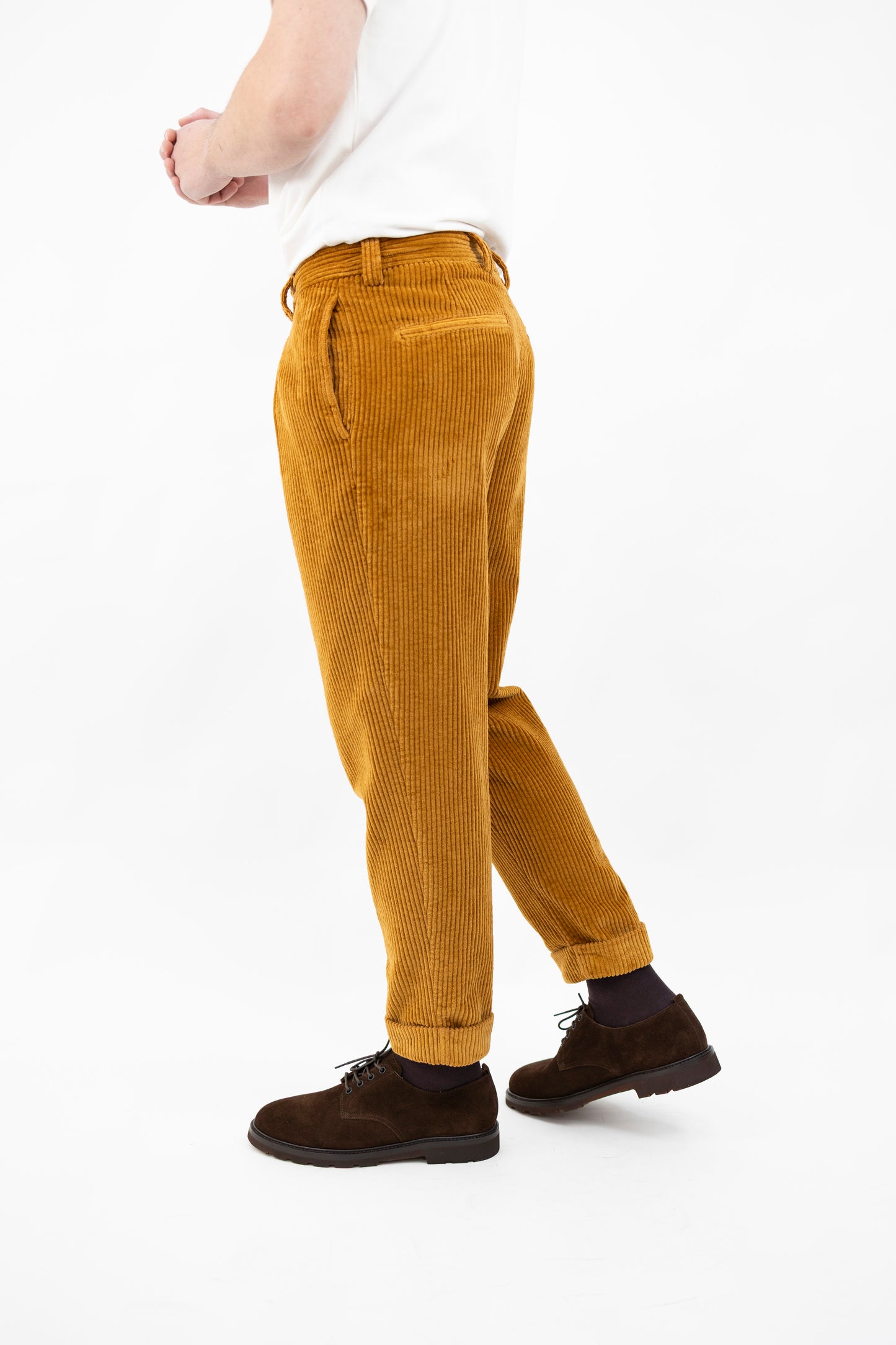 PANTALONE VELLUTO CHIAIABRONZO GD DV0001 405 BERWICH