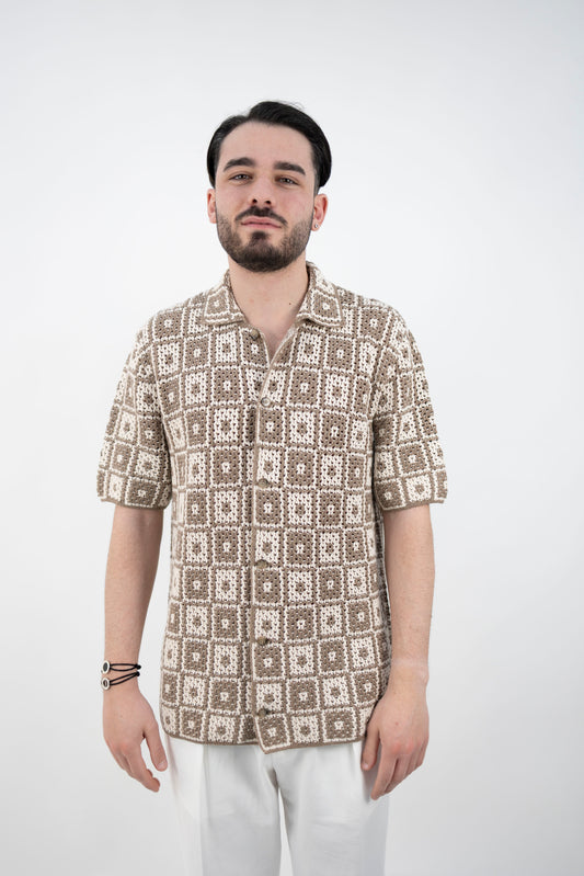 CAMICIA COTONE UNCINETTO 2551114/33R Altea