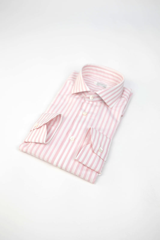 CAMICIA RIGHE BIANCO E ROSA 1GWAGRERI2 GUGLIELMINOTTI