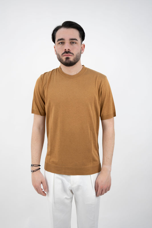 T-SHIRT LYOCELL CARAMELLO  2555255/62R Altea